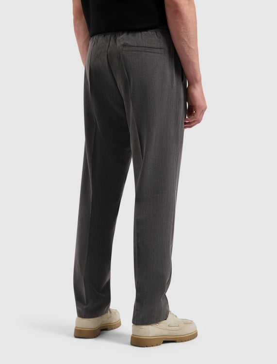 Pure Path Oxford Melange Pants- Antra Melange