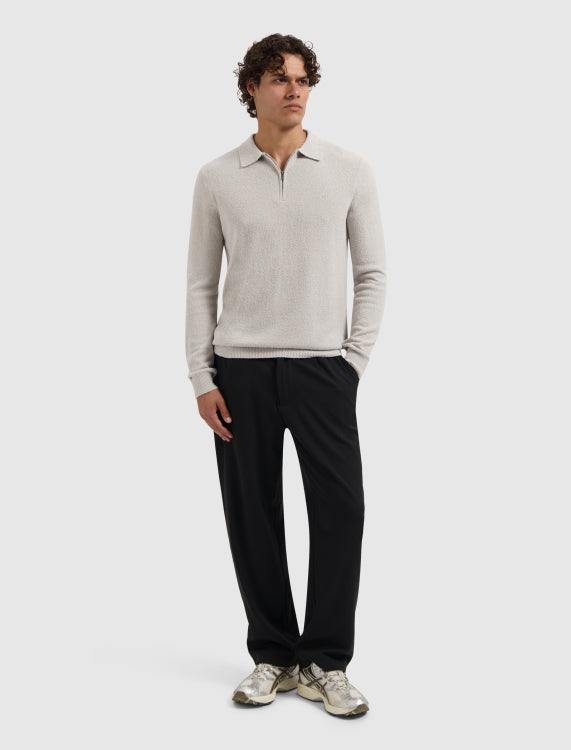 Pure Path Boucle Knit Half-Zip Sweater- Kit