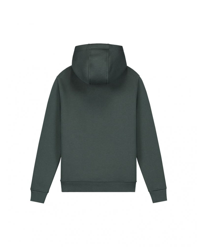 Malelions Junior Striped Signature Hoodie- Teal