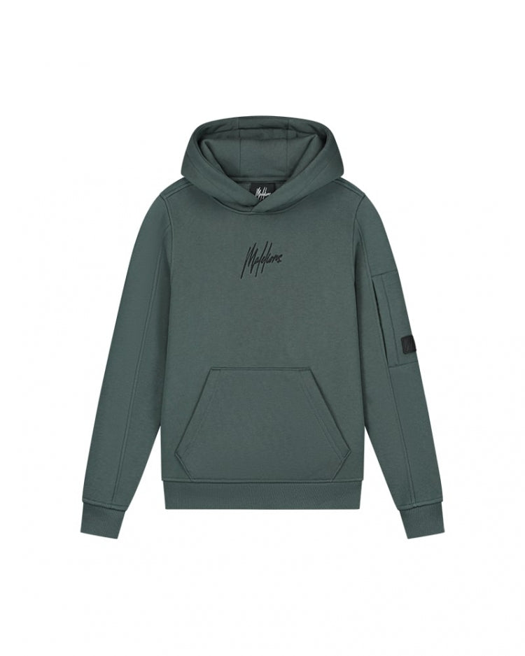 Malelions Junior Cargo Hoodie- Teal