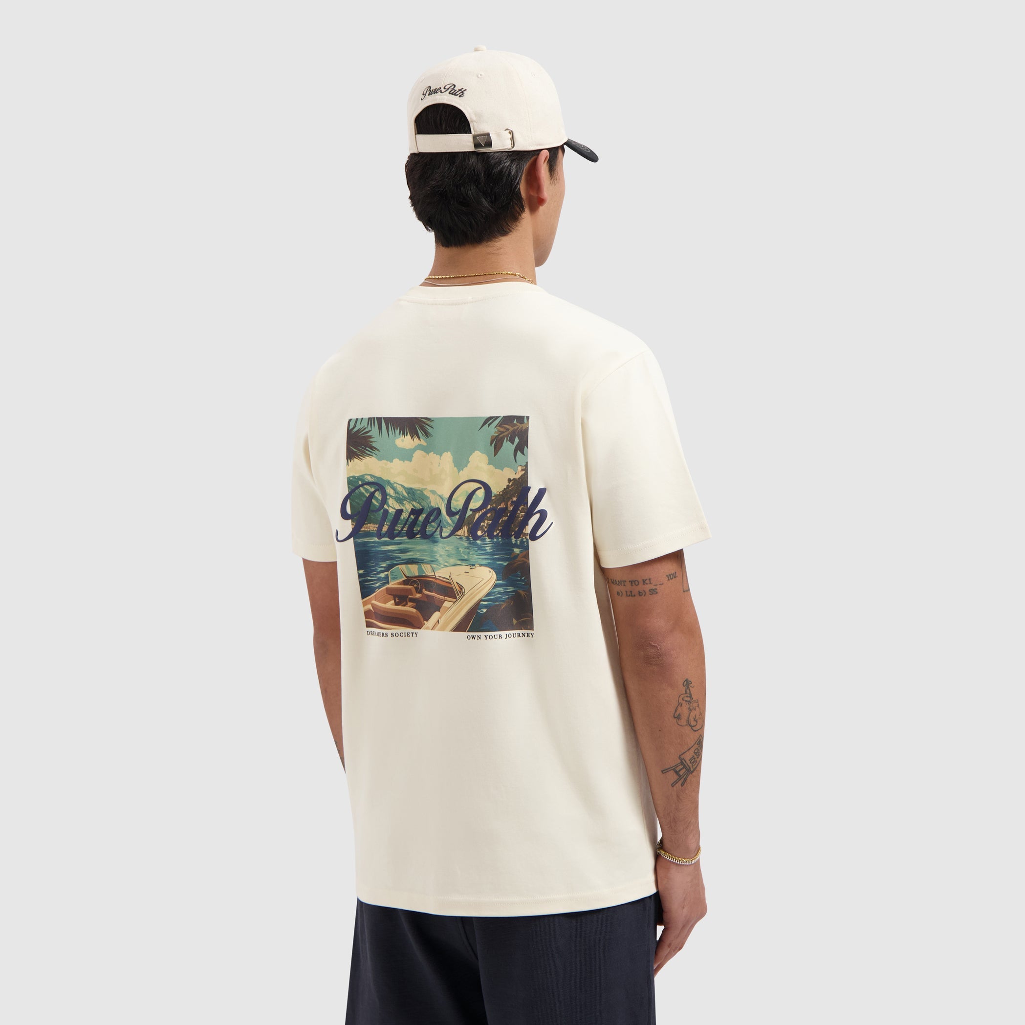 Pure Path Riva View T-shirt - Ecru