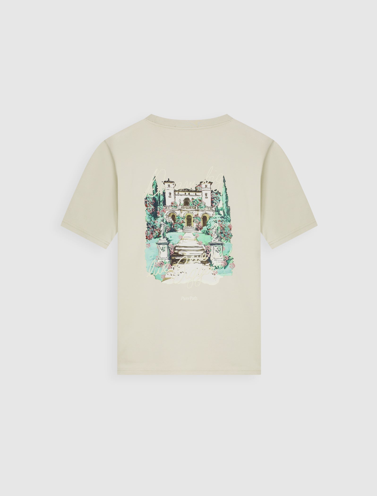 Pure Path Dream Mansion T-shirt - Sand