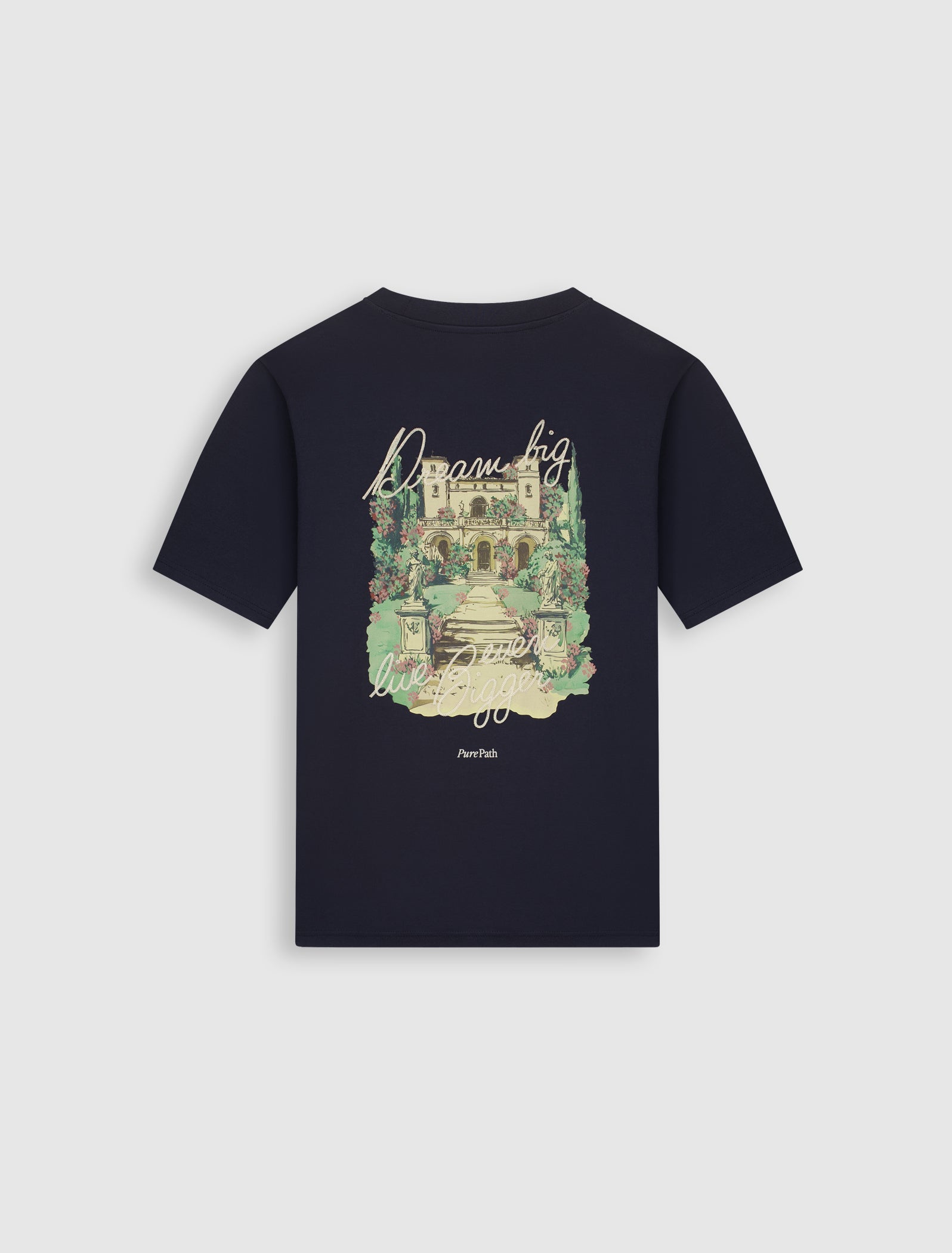Pure Path Dream Mansion T-shirt - Dark Navy