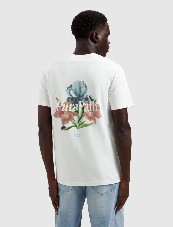 Pure Path Trio Of Flower T-shirt - Off White