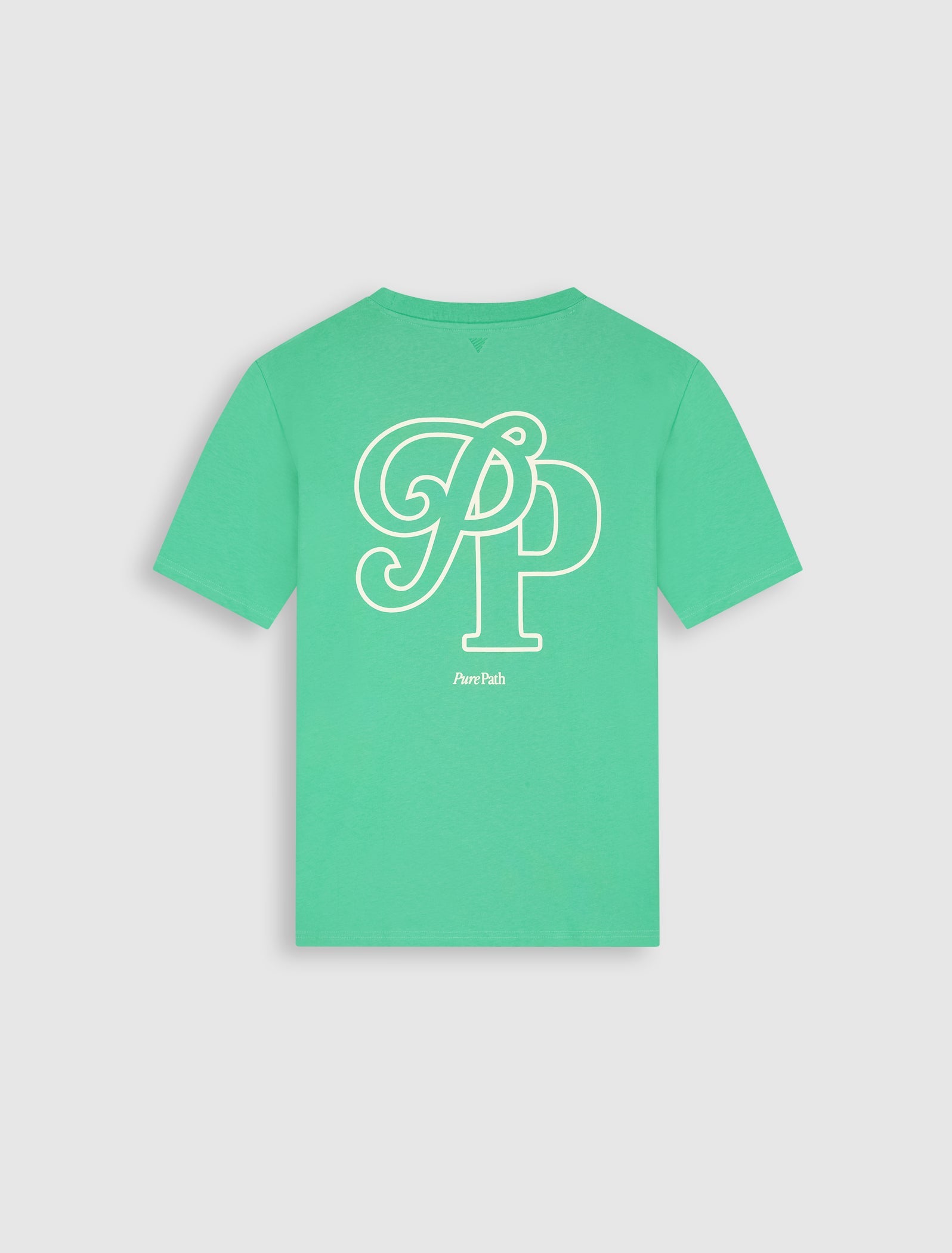 Pure Path Initials T-shirt - Emerald