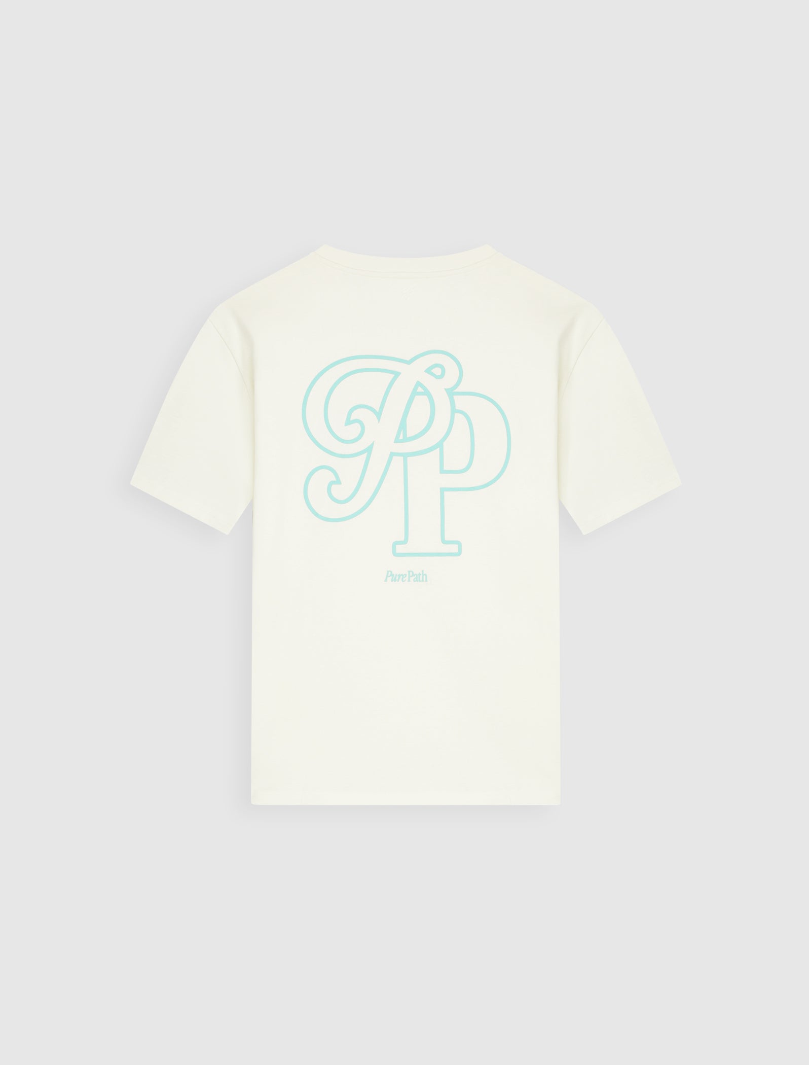 Pure Path Initials T-shirt - Ecru