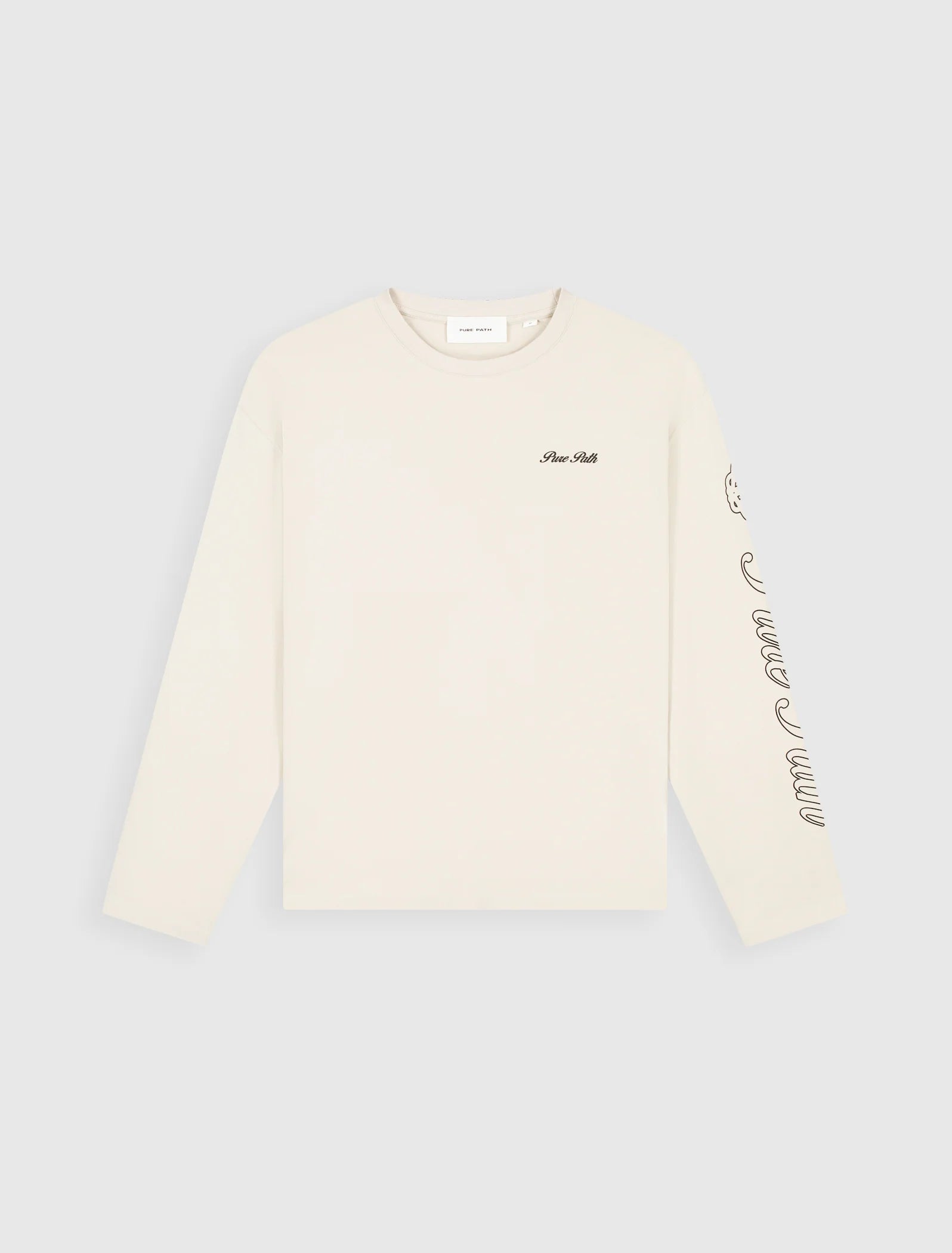 Pure Path Essence Of Life Longsleeve - Zand
