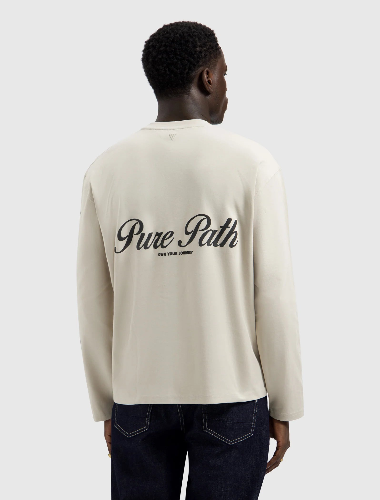 Pure Path Essence Of Life Longsleeve - Zand