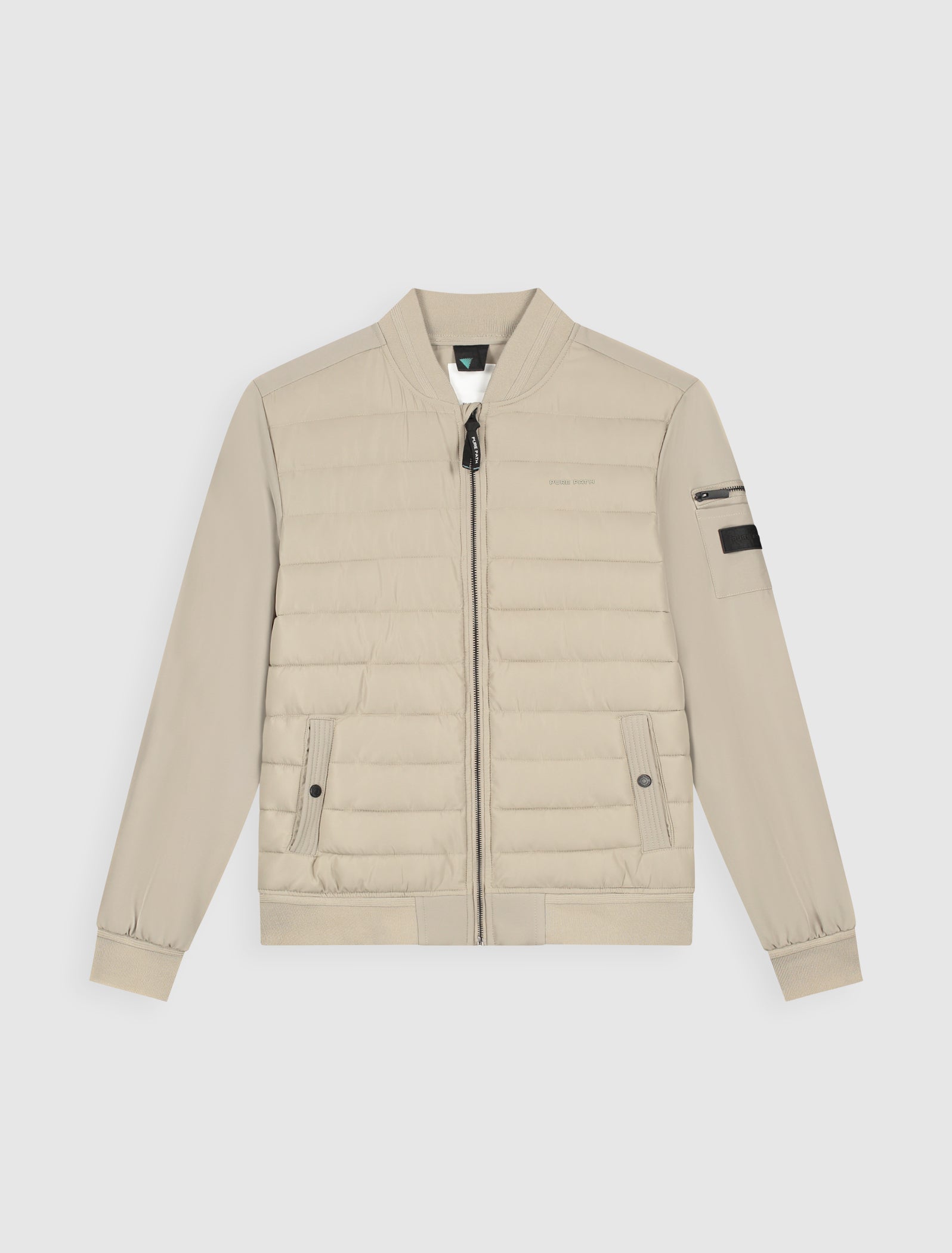 Pure Path Padded Softshell Jacket - Sand