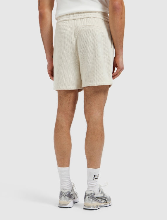 Pure Path Honeycomb Shorts - Ecru