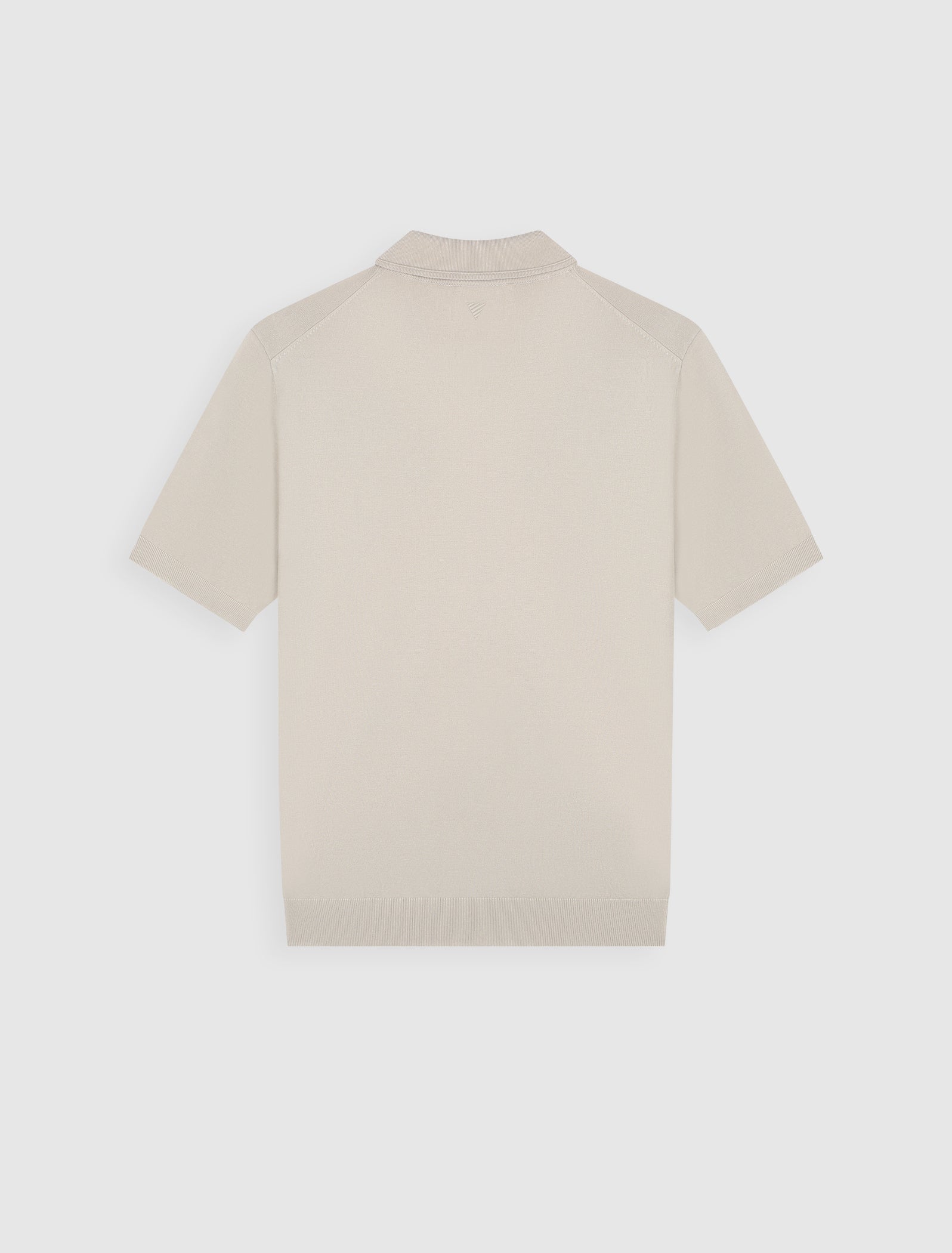 Pure Path Half-Zip Flat Knit Polo - Sand