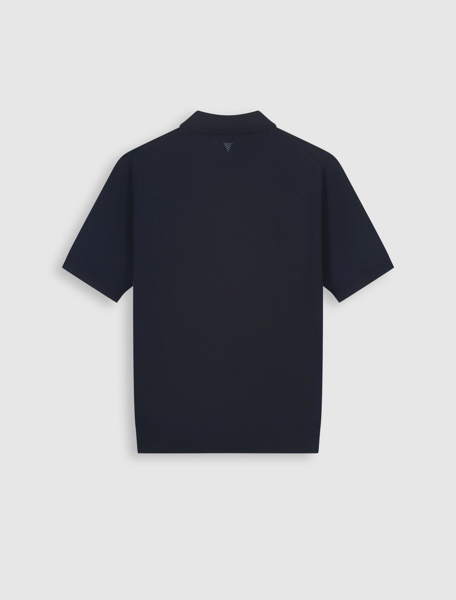 Pure Path Half-Zip Flat Knit Polo - Dark Navy