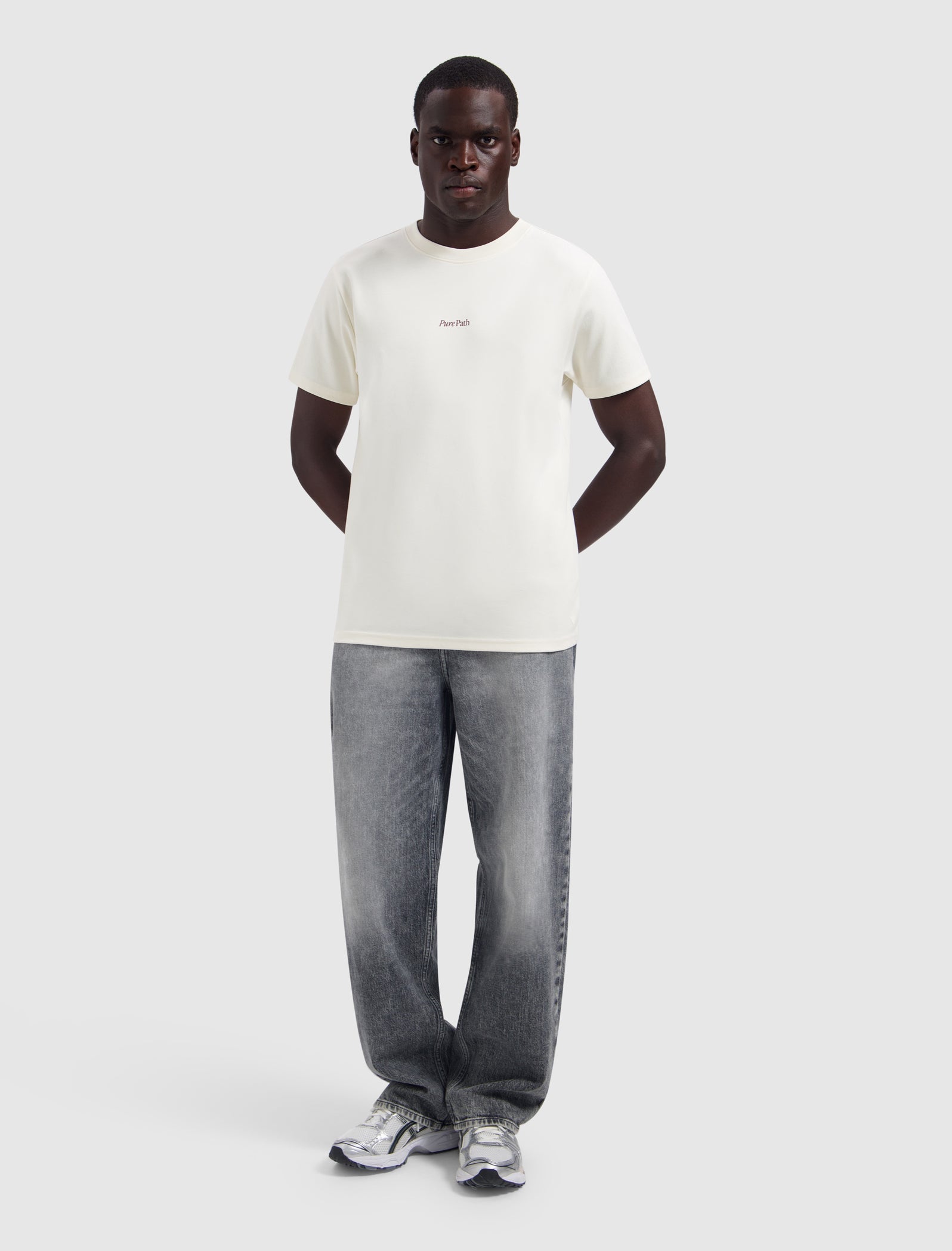Pure Path Landscape View T-shirt- Ecru