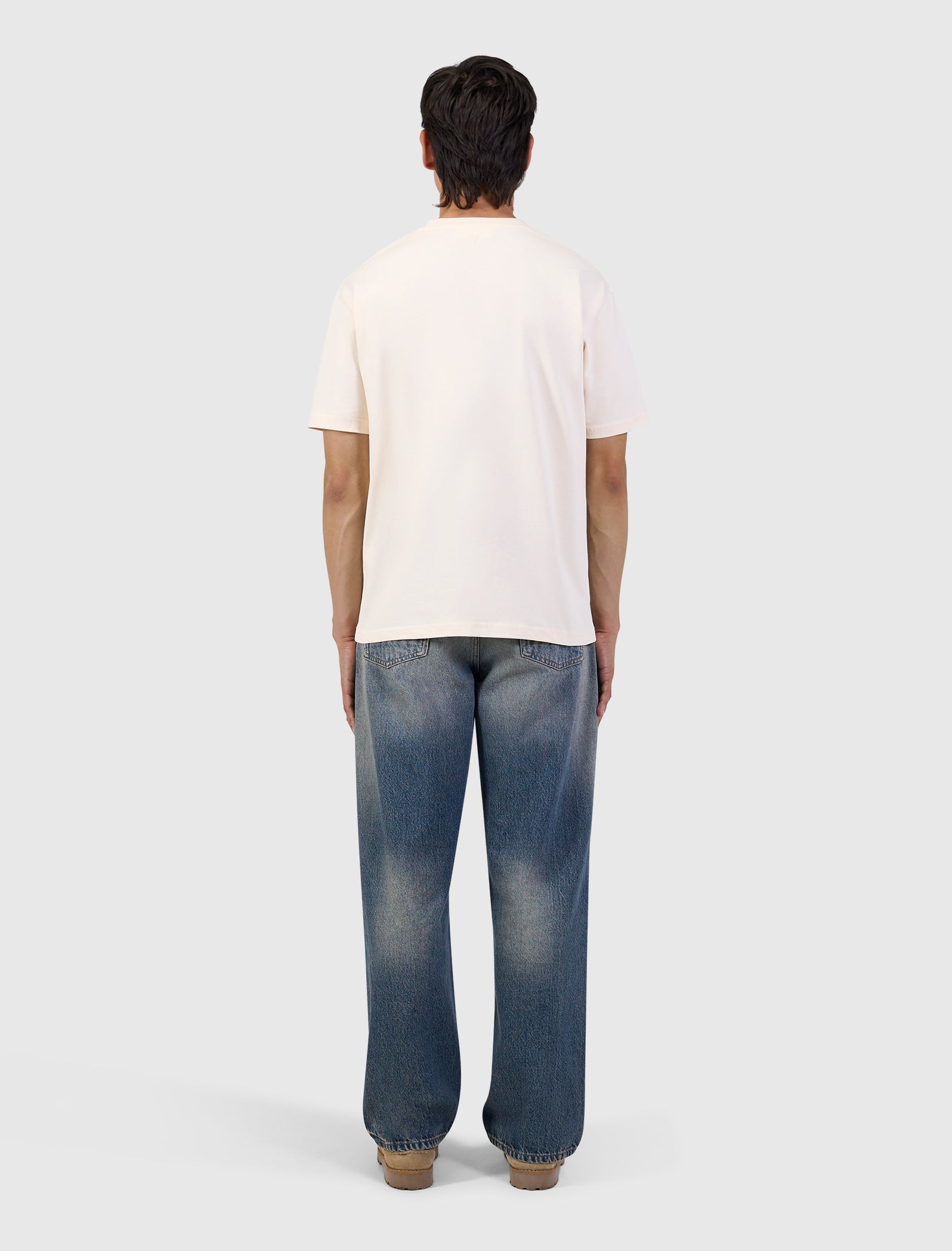 Pure Path Woods Edge T-shirt- Ecru