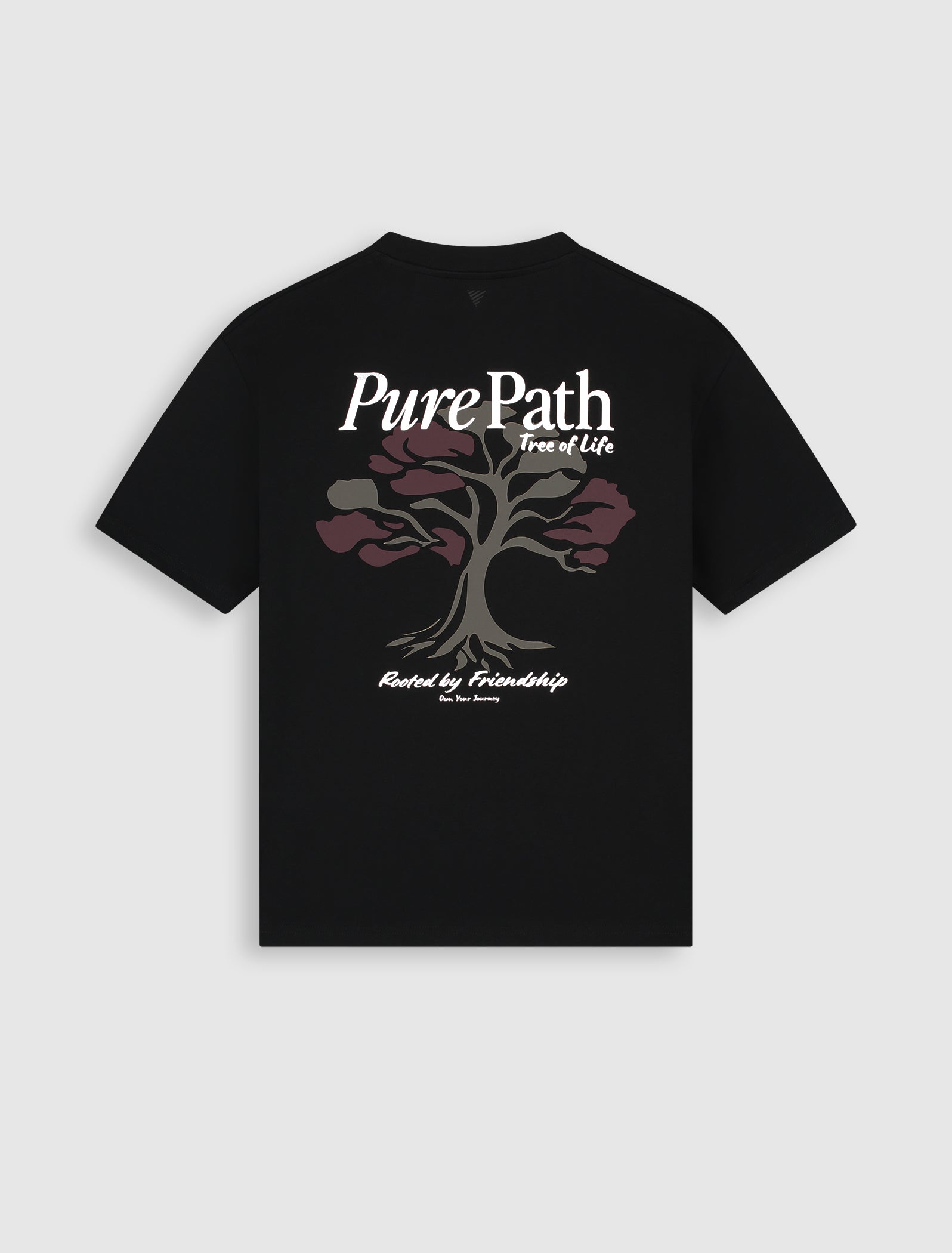 Pure Path Tree Of Life T-shirt- Black