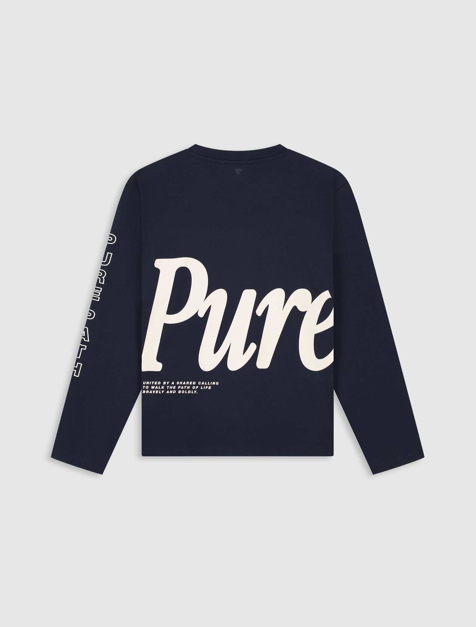 Pure Path Pure Longsleeve T-shirt- Dark Navy