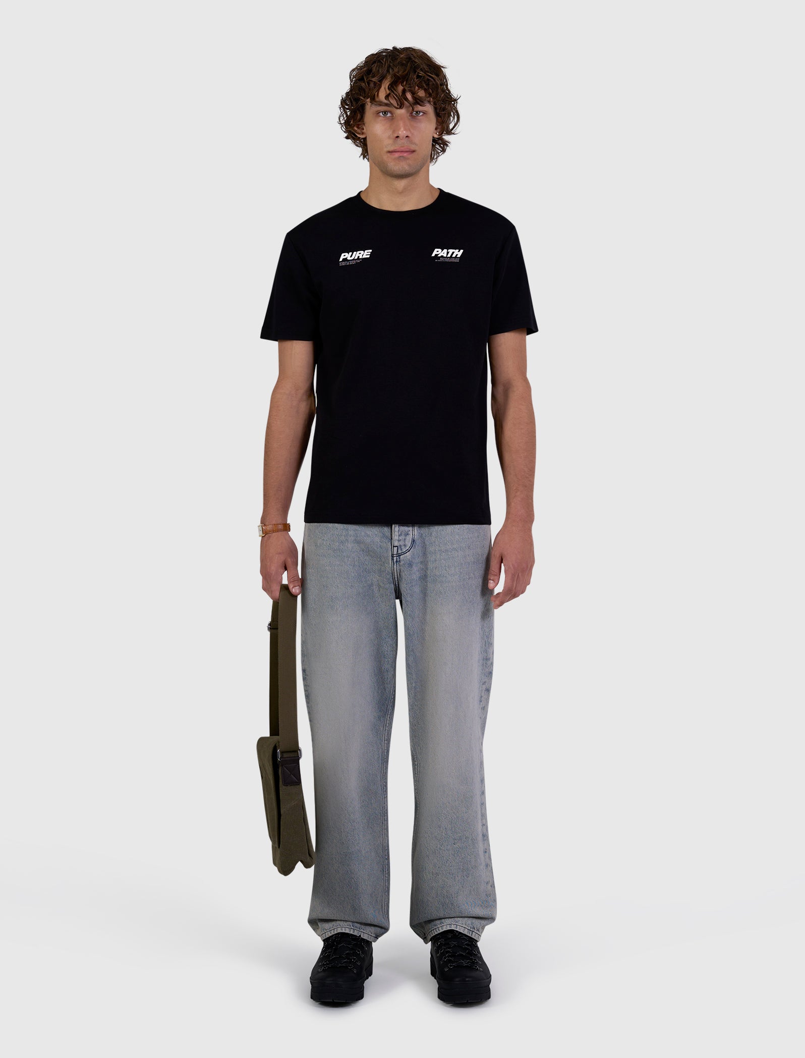 Pure Path Pure T-shirt- Black