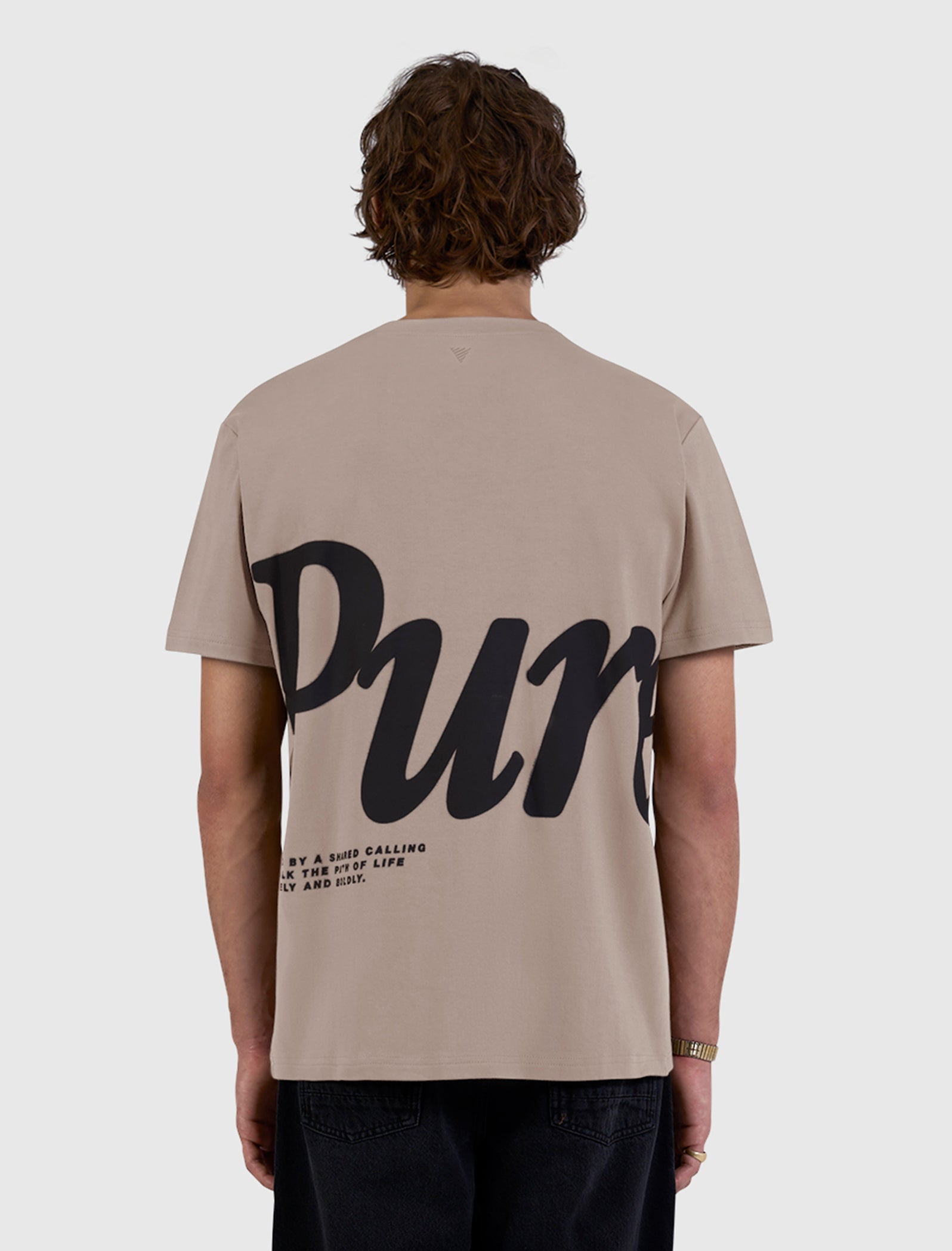 Pure Path Pure T-shirt- Taupe