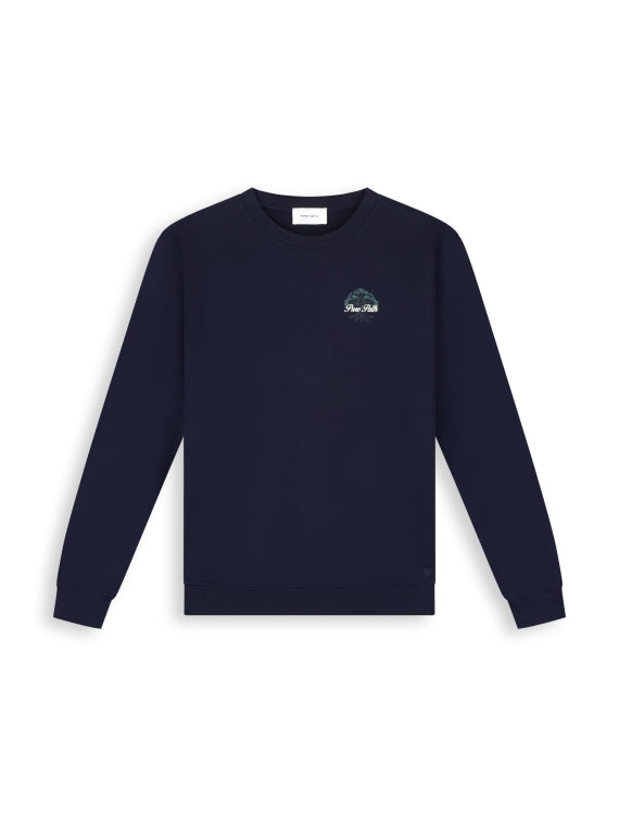 Pure Path Rooted Tree Sweater- Dark Navy