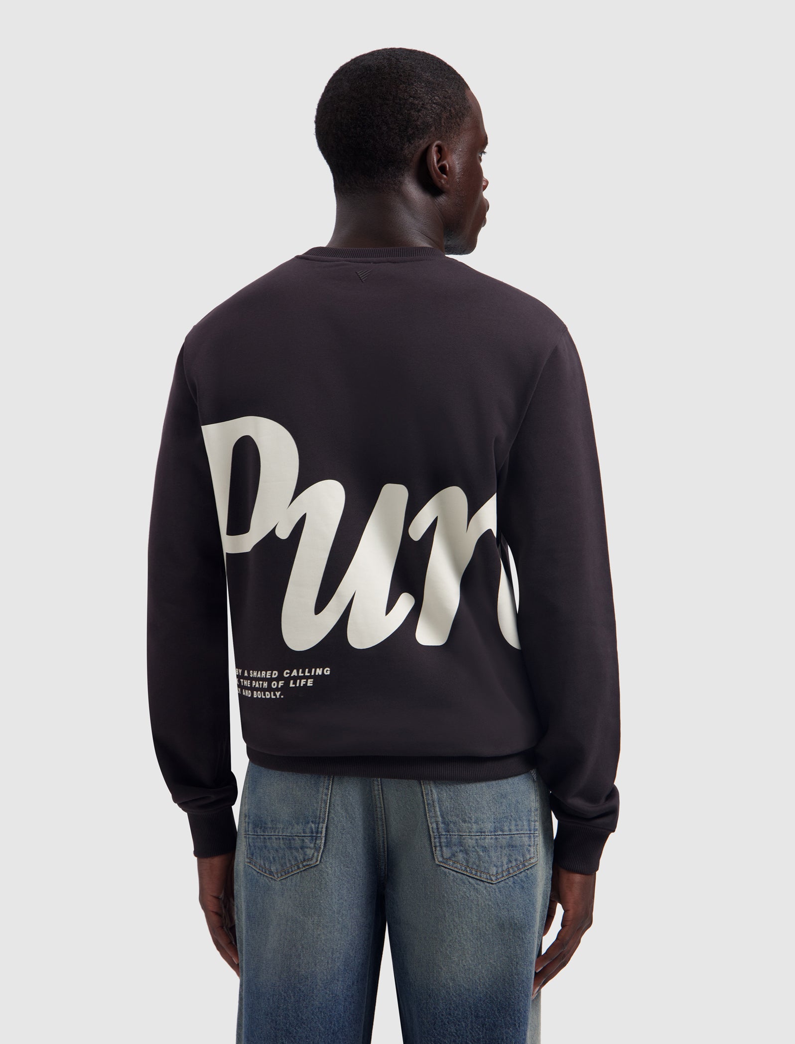 Pure Path Pure Sweater- Dark Brown