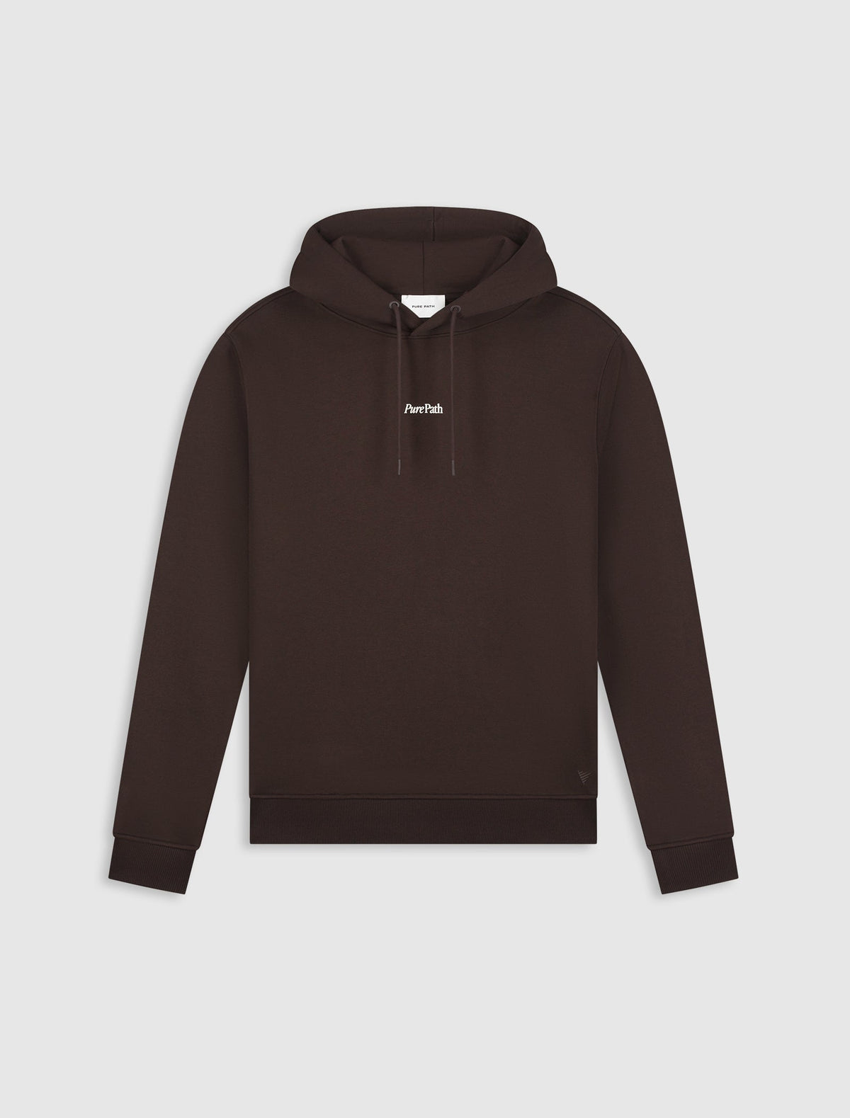 Pure Path Landscape View Hoodie- Dark Brown
