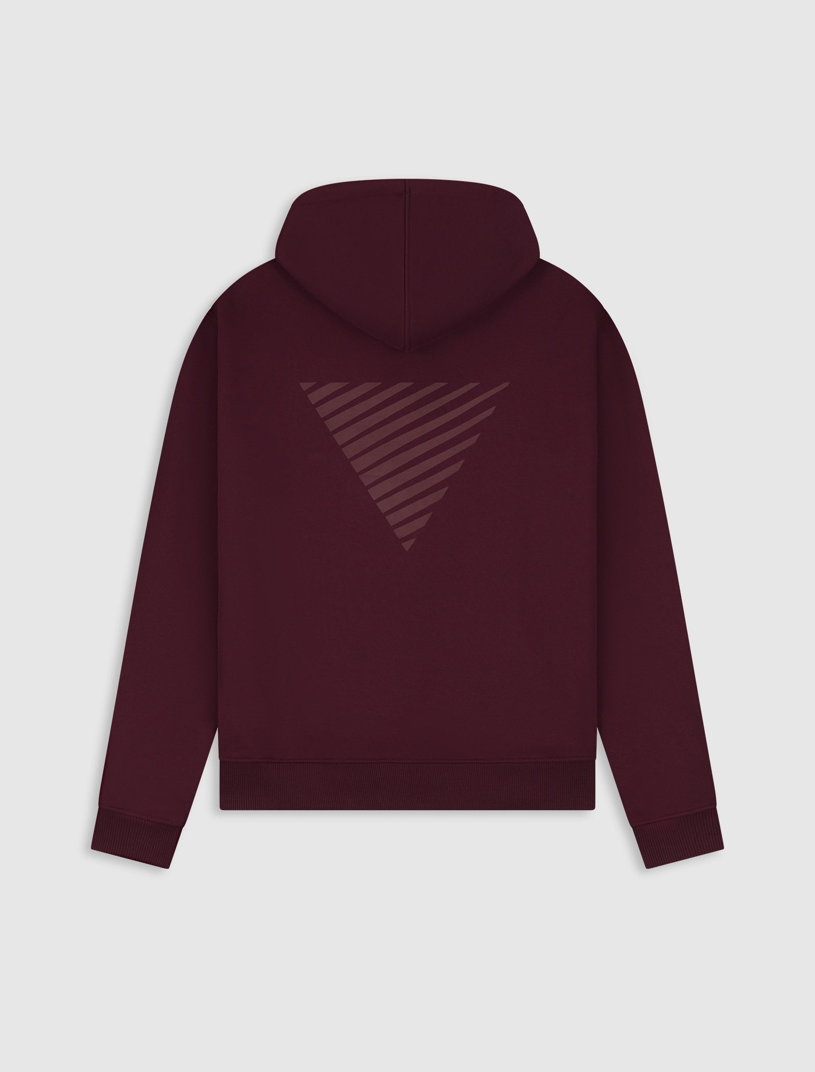 Pure Path Essential Logo Hoodie- Wine Red