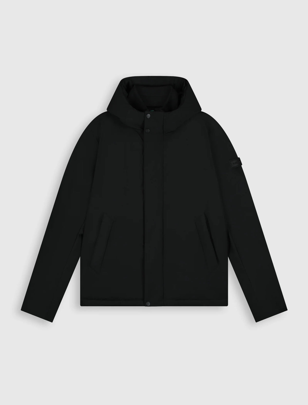 Pure Path Active Flex Short Parka Jacket - Black