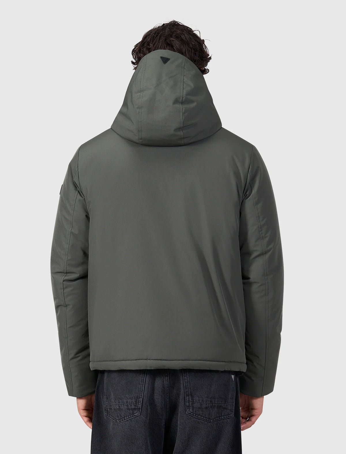 Pure Path Active Flex Short Parka Jacket - Dark Army