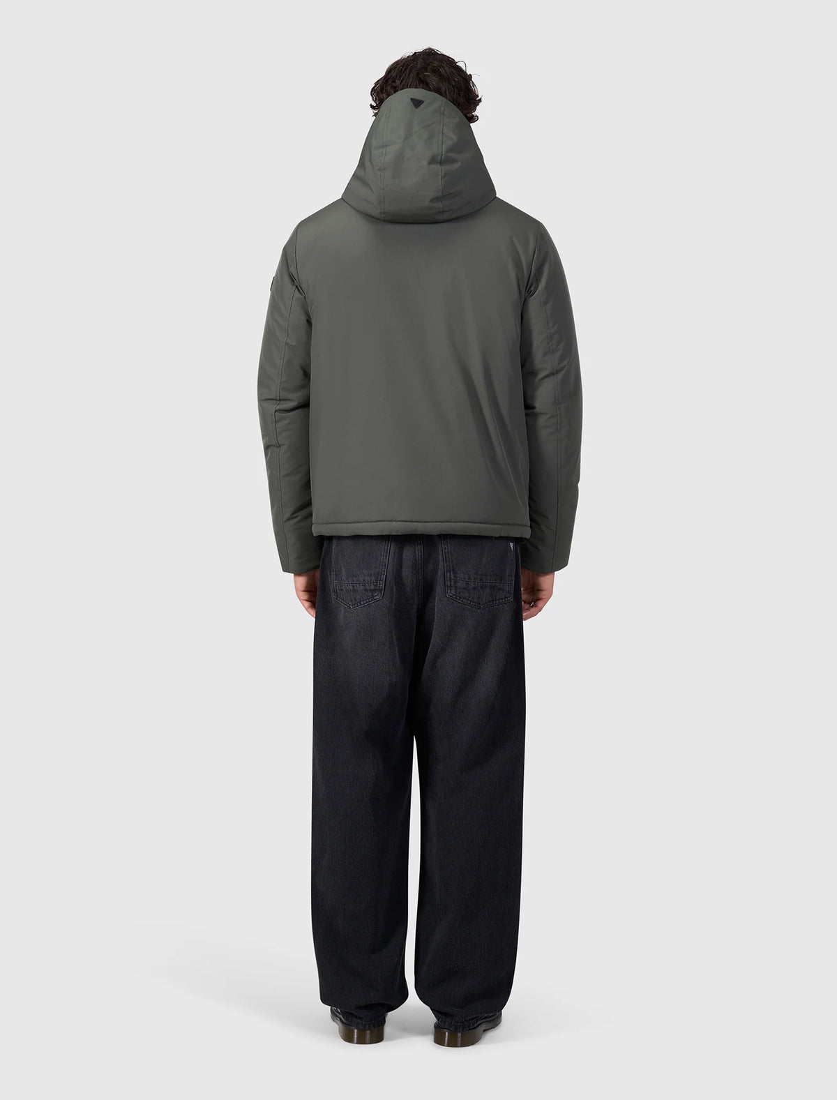 Pure Path Active Flex Short Parka Jacket - Dark Army