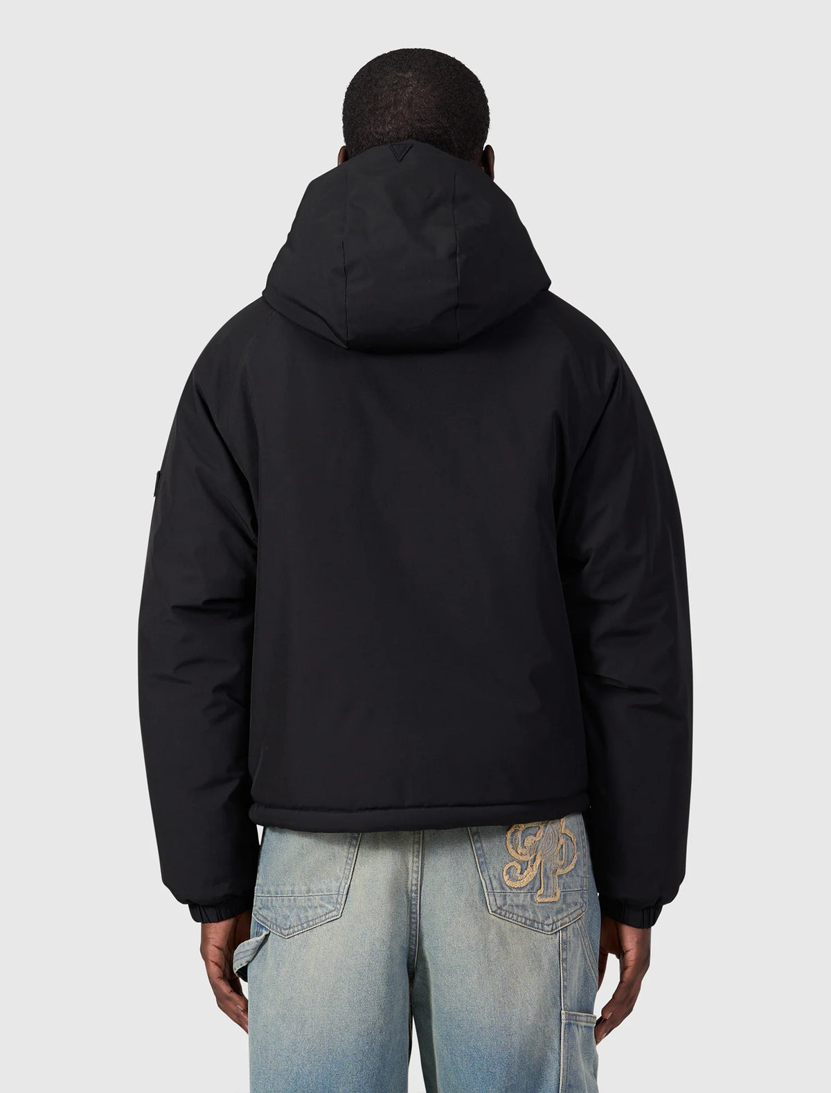 Pure Path Emblem Initials Jacket - Black