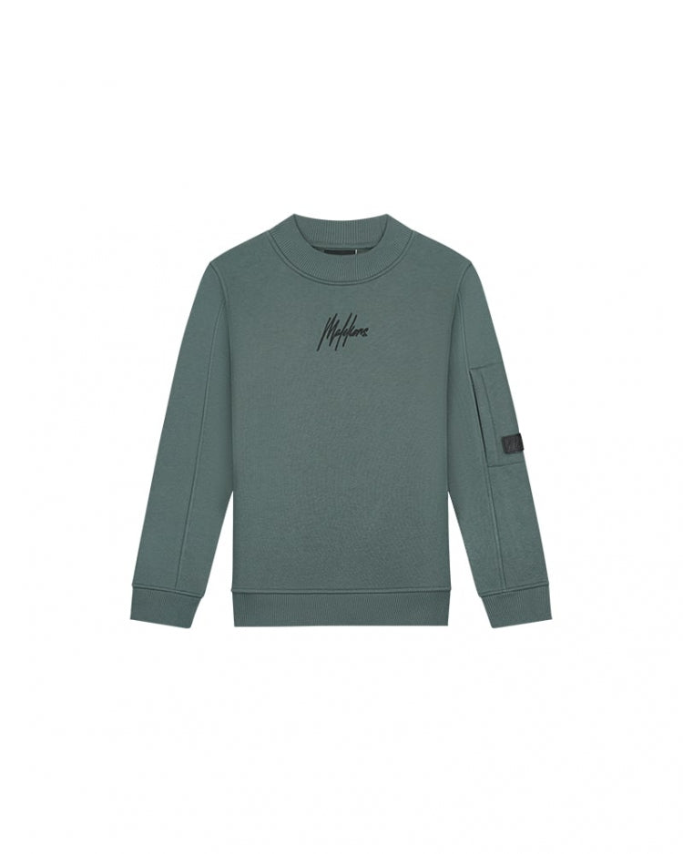 Malelions Junior Turtle Sweater- Teal