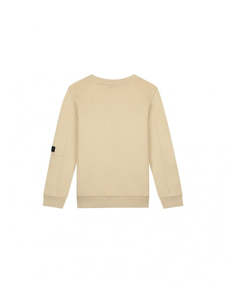 Malelions Junior Turtle Sweater- Light Brown