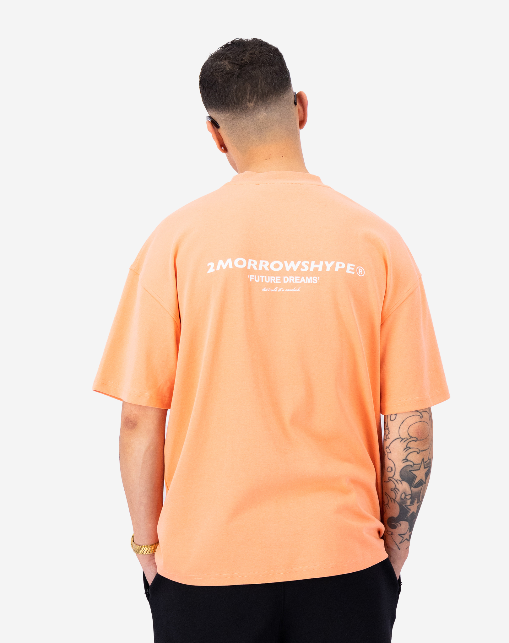2Morrowshype Comeback T-shirt Koraal