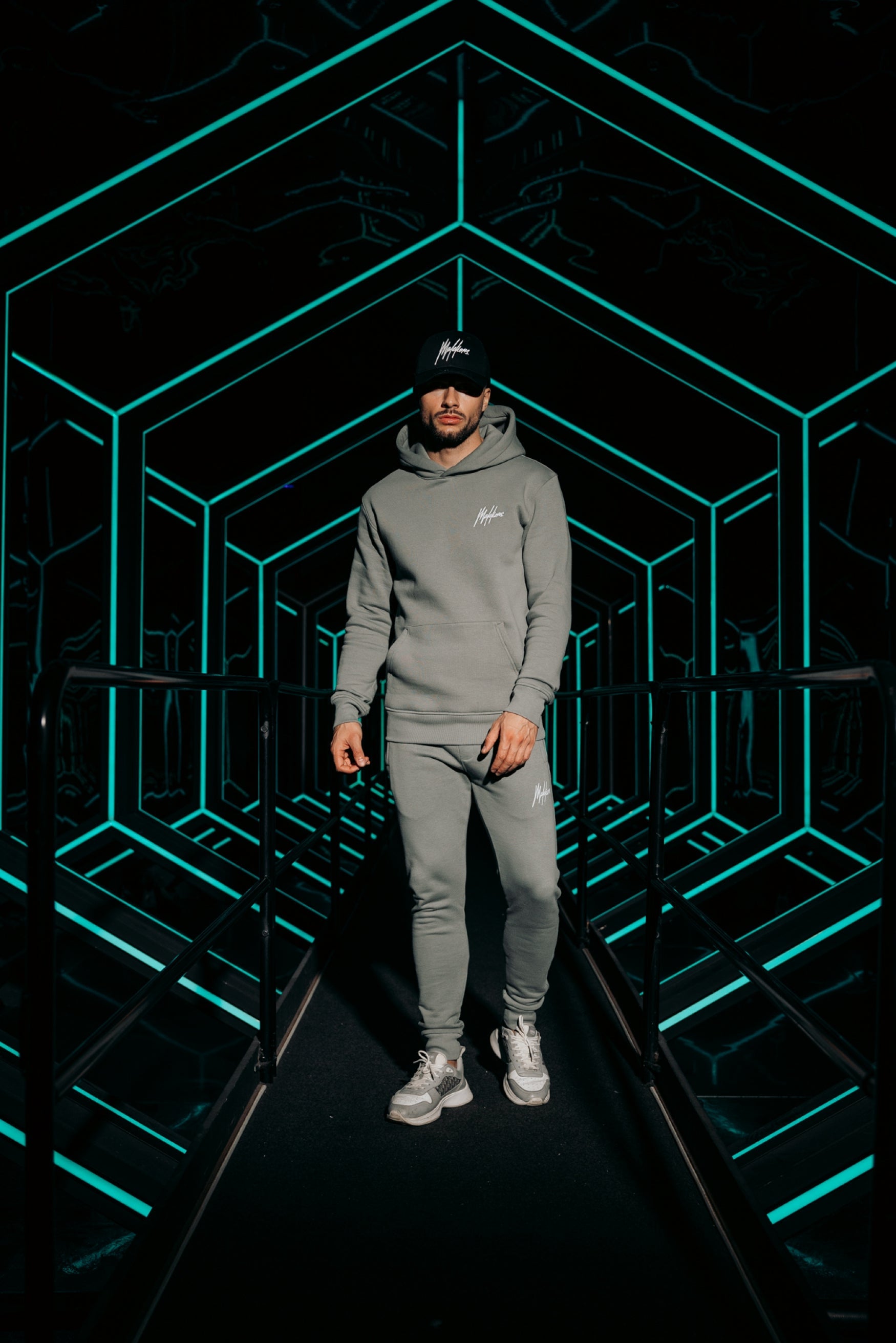 Malelions BF Signature Tracksuit- Dry Sage