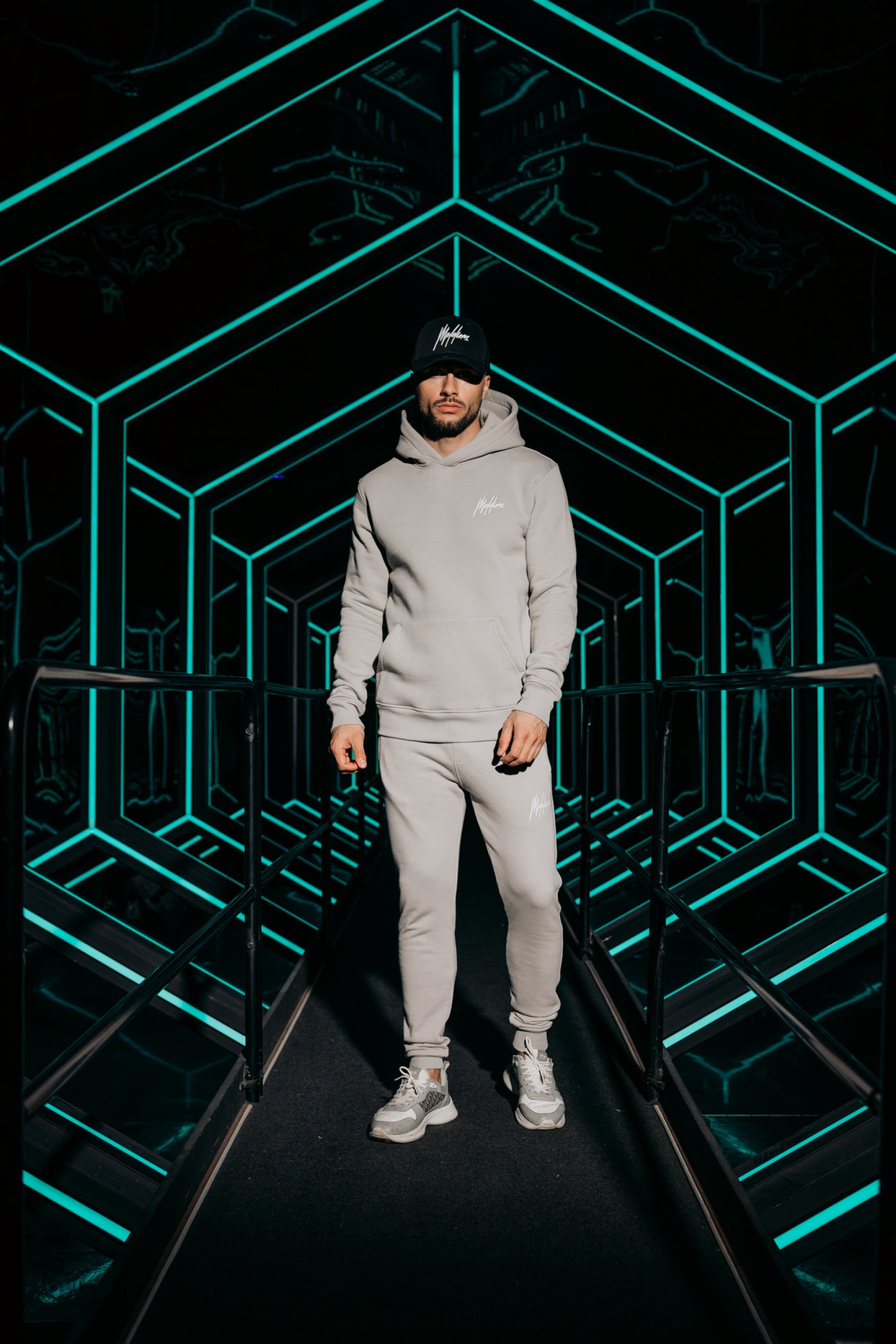 Malelions BF Signature Tracksuit- Grey