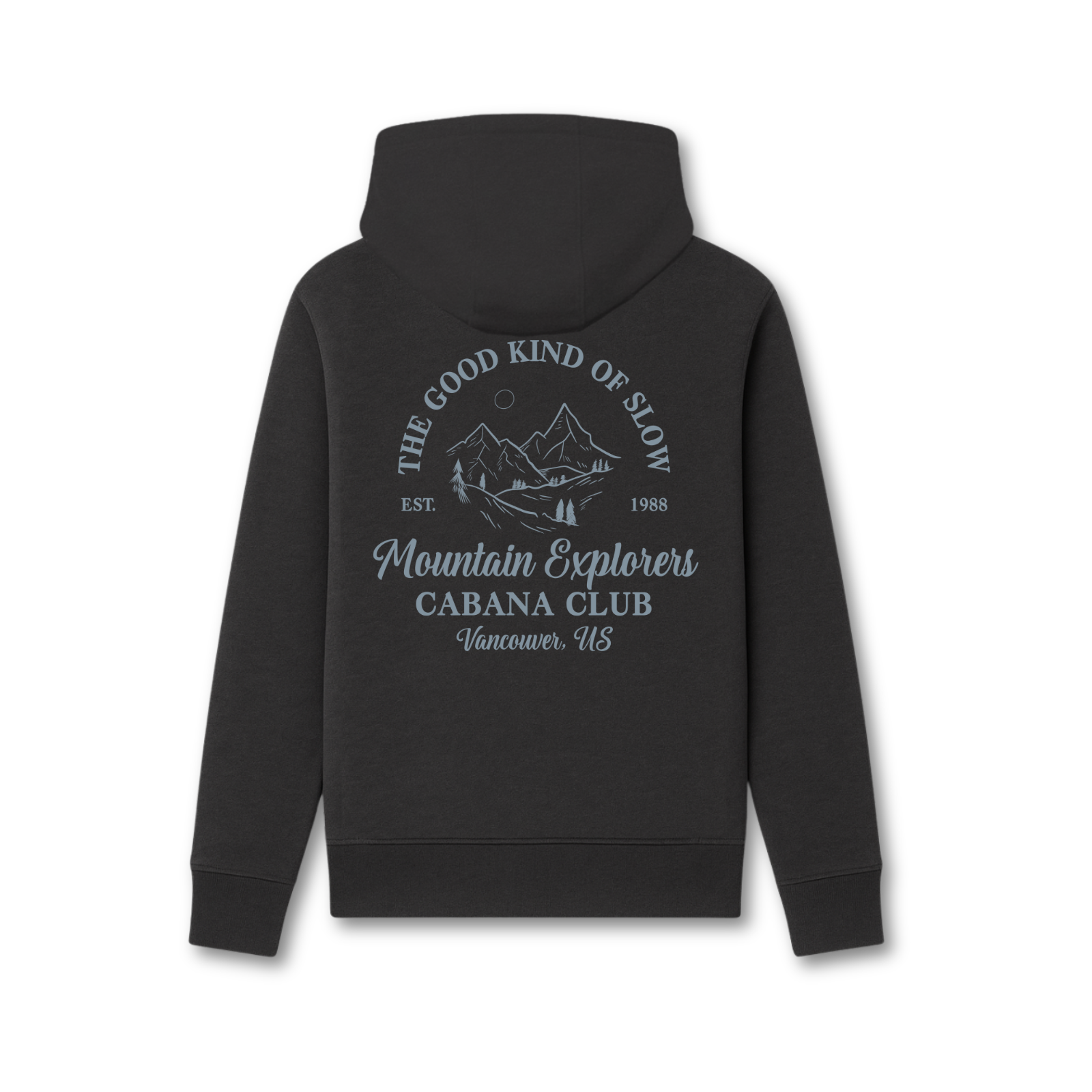 Cabana Club Mountain Hoodie Zwart
