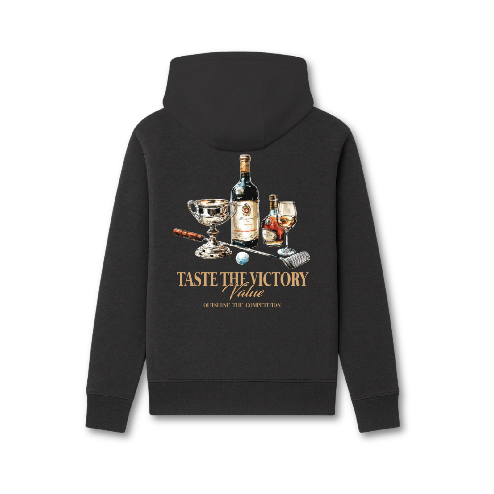 Cabana Club Victory Hoodie Zwart