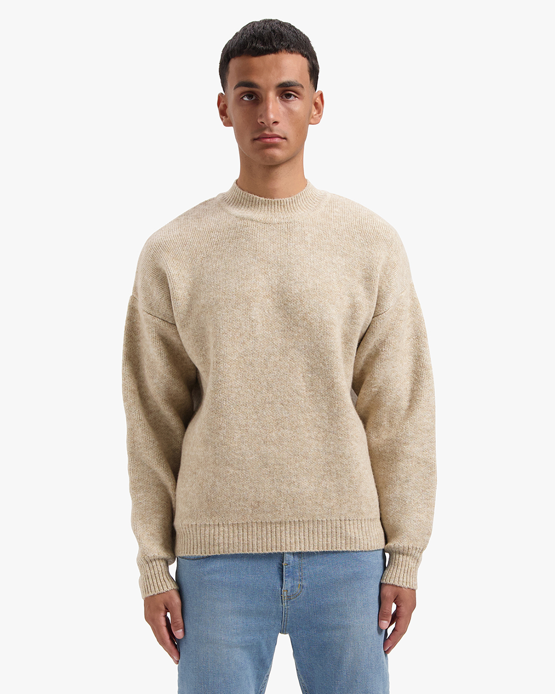 Croyez Atelier Knit Sweater- Beige