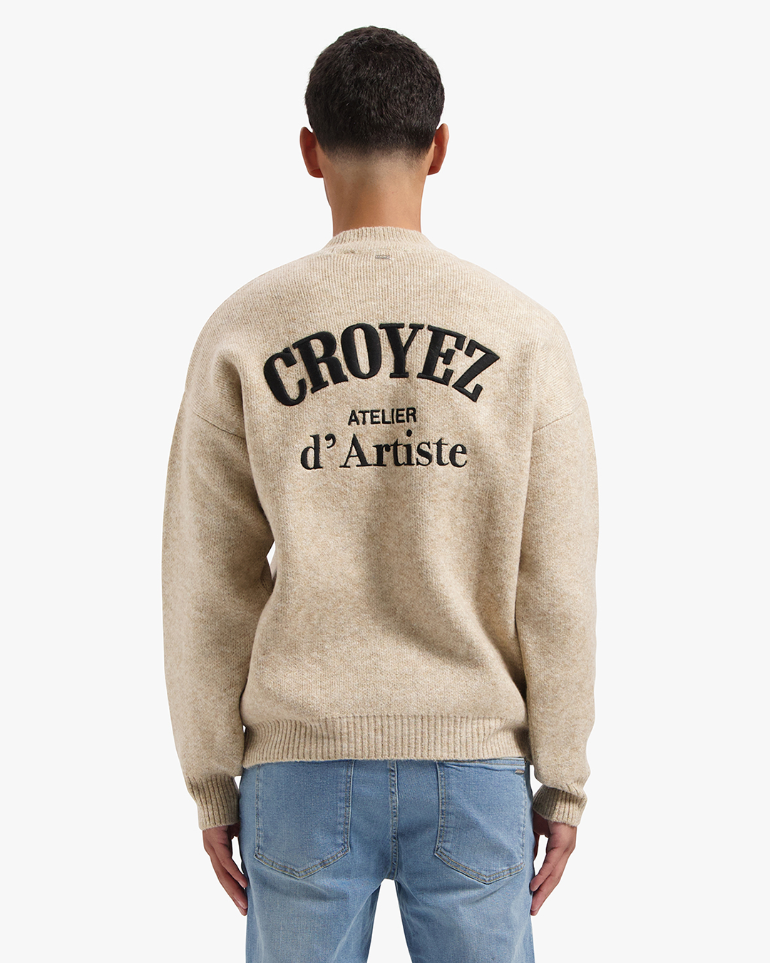 Croyez Atelier Knit Sweater- Beige