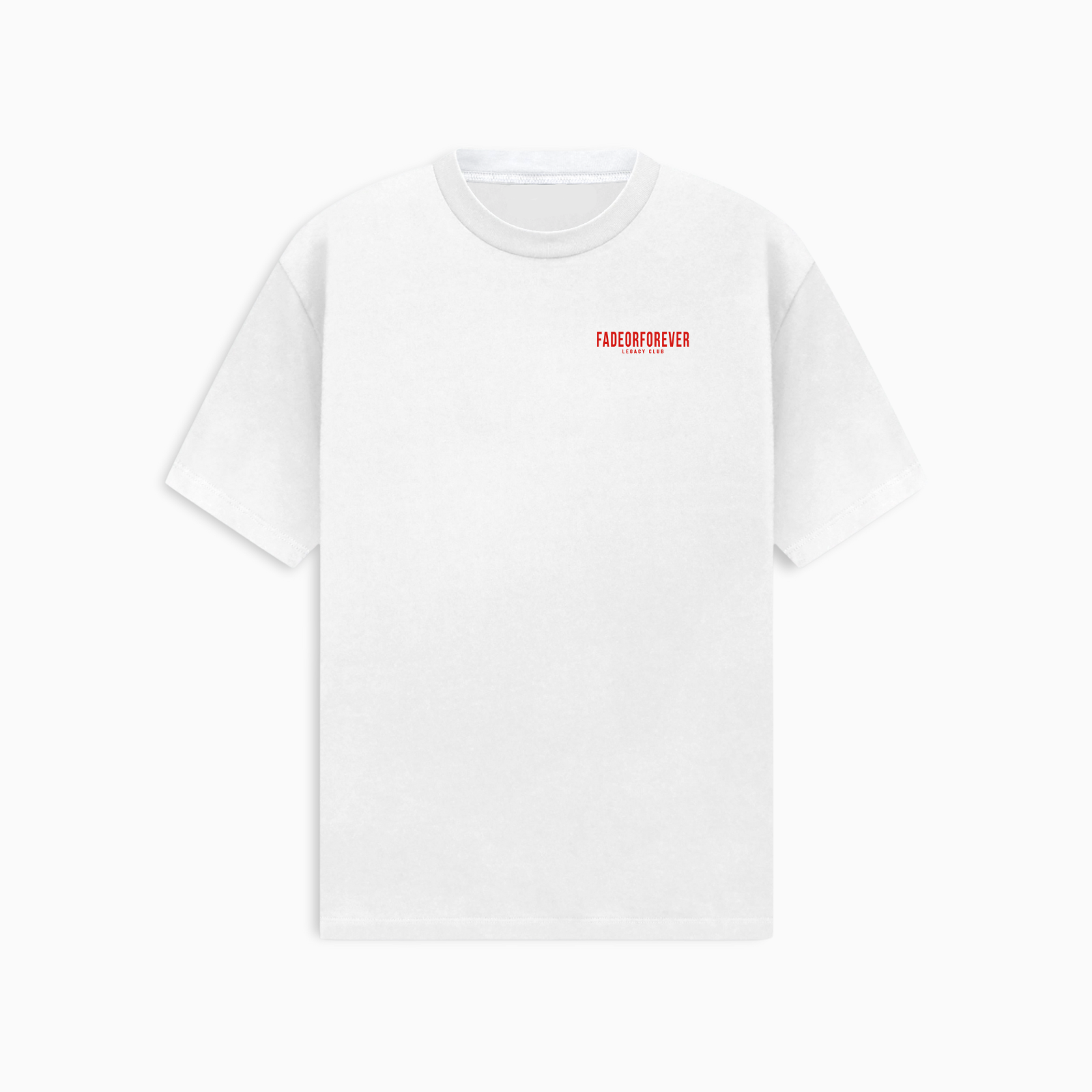 Fade Or Forever Forever Tullepetaon T-Shirt- White