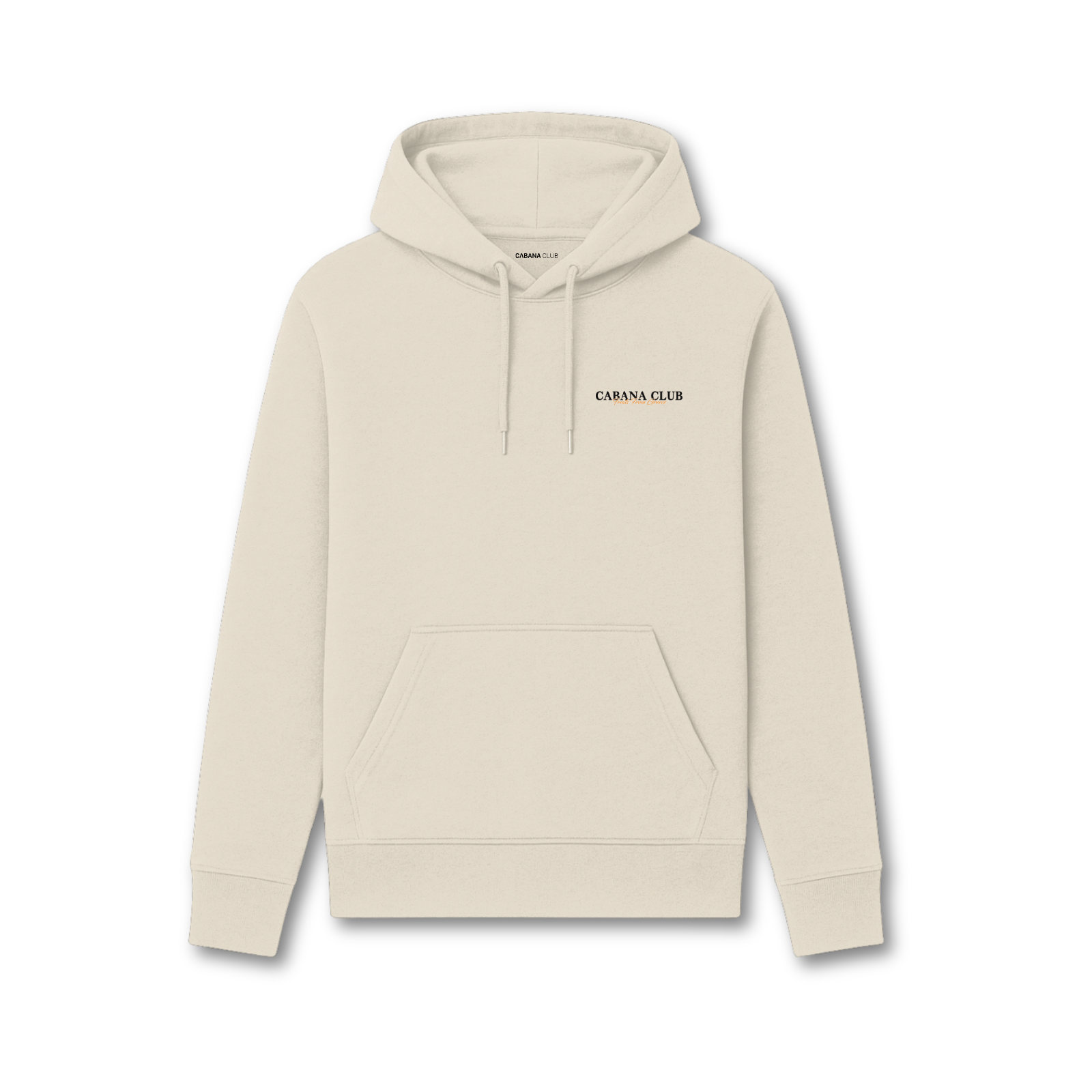 Cabana Club Citrus Hoodie Ecru