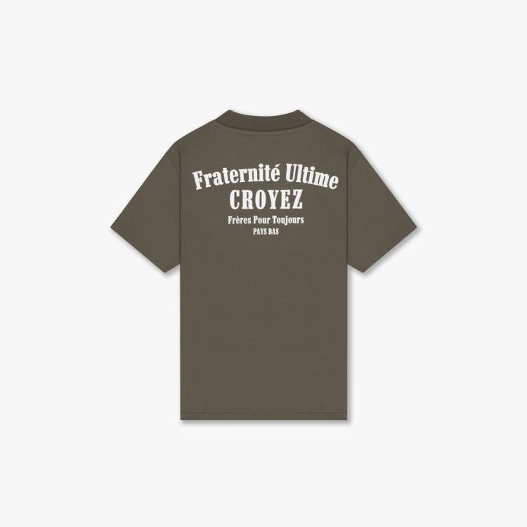 Croyez Fraternite T-shirt- Dusty Olive