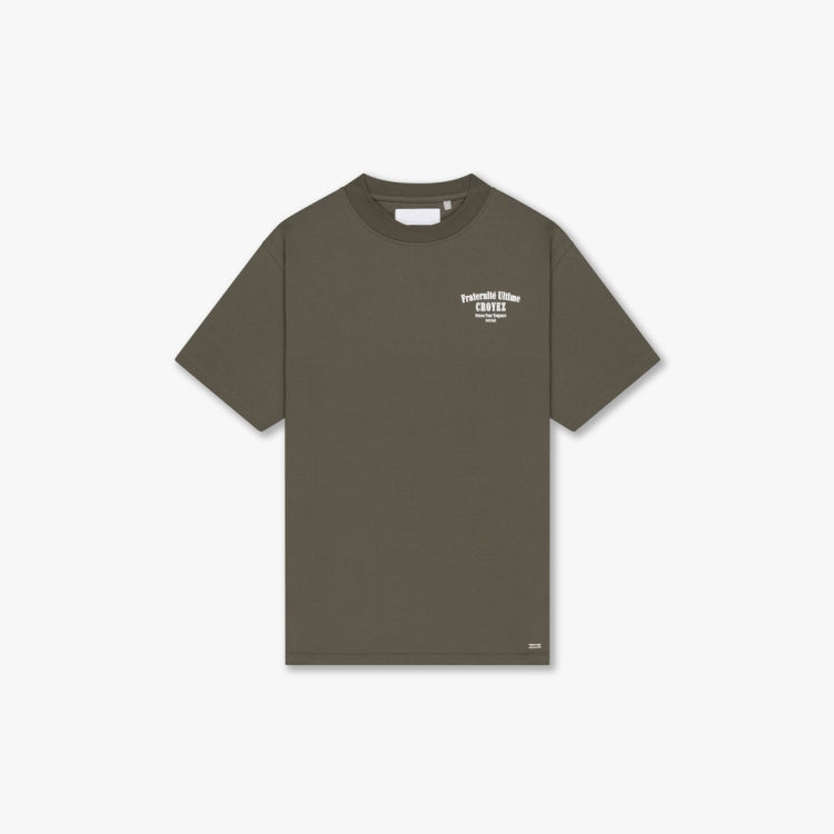 Croyez Fraternite T-shirt- Dusty Olive
