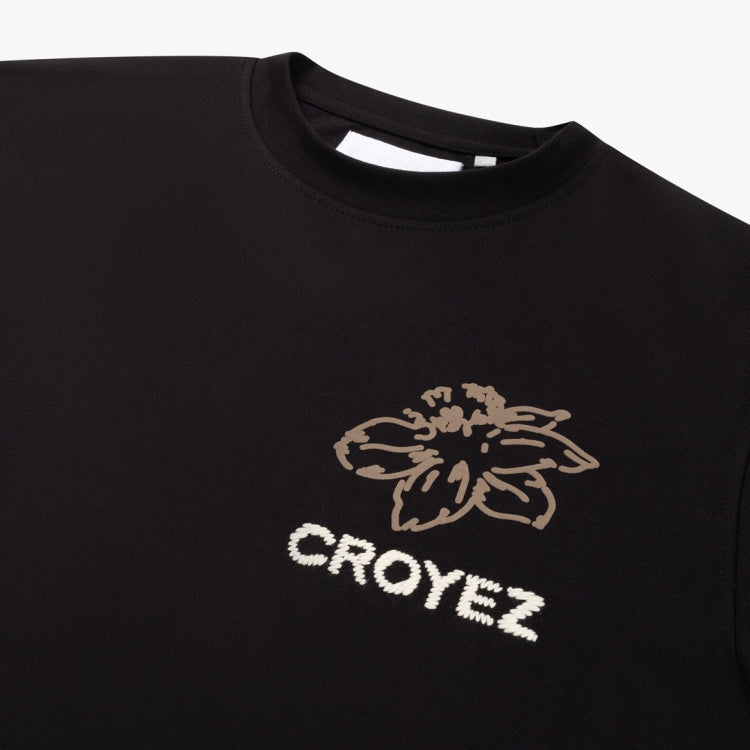 Croyez Gardener T-shirt- Black