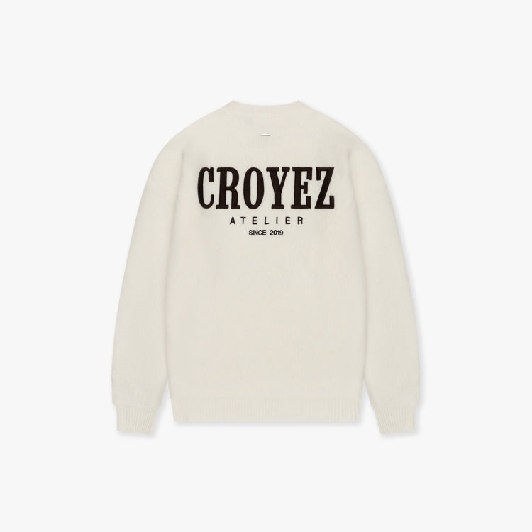 Croyez  Gallery Knit Sweater - Off White