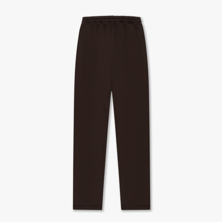 Croyez Stamp Straight Leg Sweatpants- Brown
