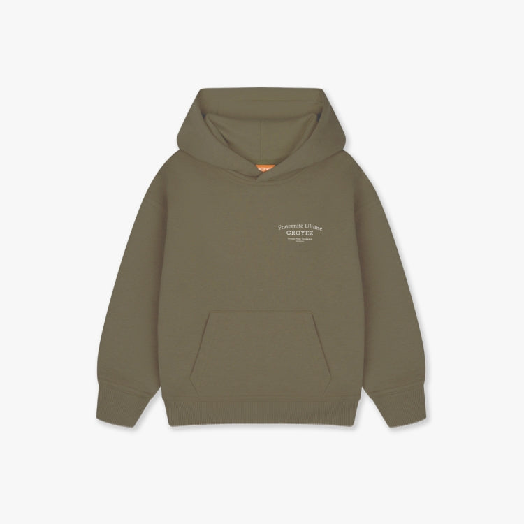 Croyez Mini Fraternite Hoodie- Dusty Olive