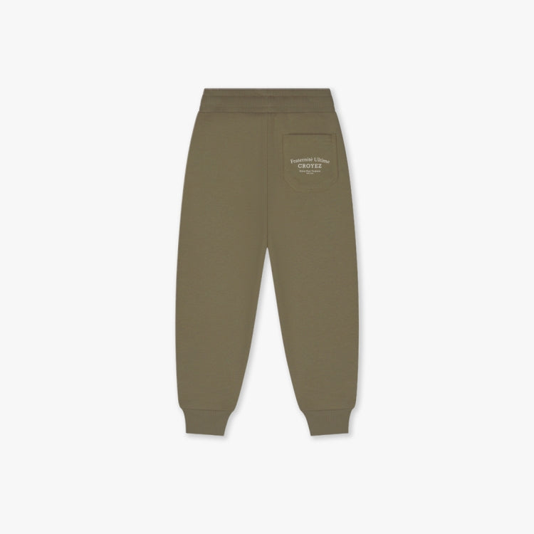Croyez Mini Fraternite Sweatpants- Dusty Olive
