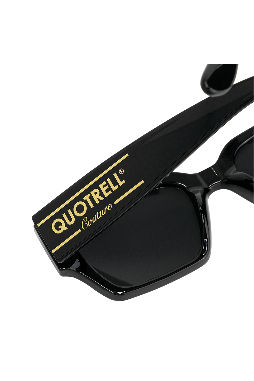 Quotrell Couture Sunglasses Zwart - Goud
