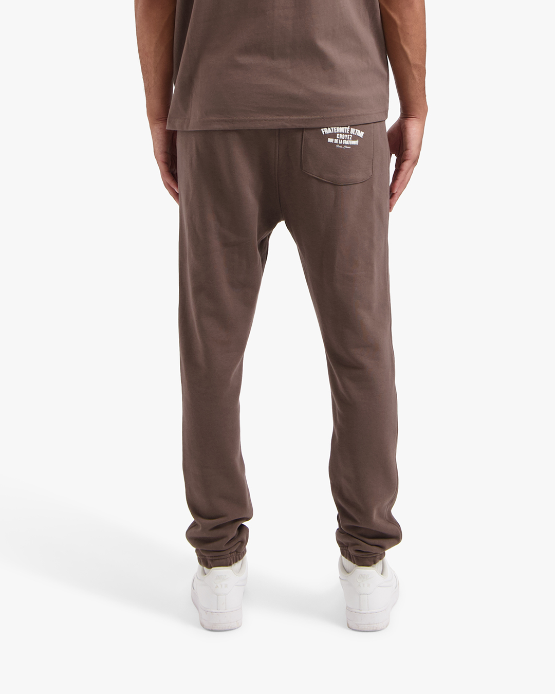 Croyez Fraternite Ultime Sweatpants- Brown